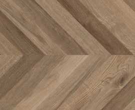 Керамогранит Laparet Wood Lux Walnut Chevron M коричневый матовый карвинг 60х120