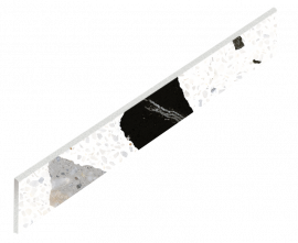 Плинтус Coliseumgres 610130005319 Palladio White Battiscopa 7,2х60