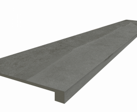 Ступень Coliseumgres 620070002376 Ardesia Grey Scalino Front 33x120