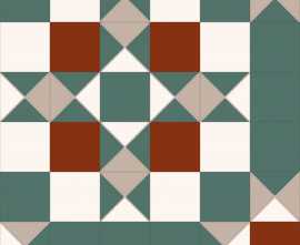 Керамогранит Kerlife (Navarti) Victorian Dreams Windsor Green 45,2x45,2