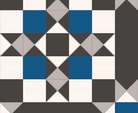 Керамогранит Kerlife (Navarti) Victorian Dreams Windsor Blue 45,2x45,2