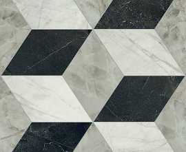 Декор Versace PF60014098 Tarsia Cubical Nero Deco Lux 3D Rett 60x120