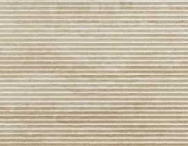 Плитка Ragno Marazzi RCUT Travertino Wall Struttura 3D Pli Vein Beige Rett 40x120