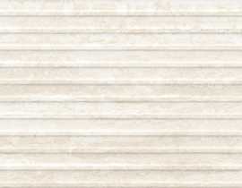 Плитка Ragno Marazzi RCUP Travertino Wall Struttura 3D Dorica Vein Bianco Rett 40x120
