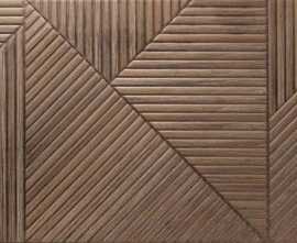 Плитка Porcelanite Dos 9545 Amazonas Wengue Relieve Rect 30х90