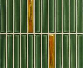 Декор Monopole Decor Melody Royal Green Gold 20x20