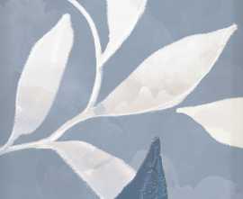 Плитка Eletto Ceramica Leaves Blue 15x15