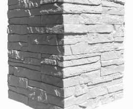 Искусственный камень White Hills 271-25 Норд Ридж угол 7x26,5x10 (6x16,5;x10)