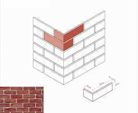 Искусственный камень White Hills 327-55 Торн брик Design Угол 8,5х19,5x6,5