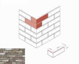 Искусственный камень White Hills 329-25 Торн брик Design Угол 8,5х19,5x6,5