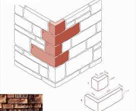 Искусственный камень White Hills 501-45 Данвеган угол 6-10x15-31.5 x 5-18