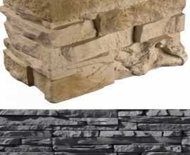 Искусственный камень White Hills 109-85/R Кросс Фелл угловой 7х25,5x10 (6х15,5x10)