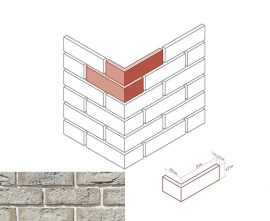 Искусственный камень White Hills 684-15 Ринн Брик Design угол 8.5x19x6.5
