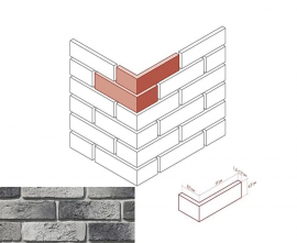Искусственный камень White Hills 682-85 Ринн Брик Design угол 8.5x19x6.5