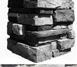 Искусственный камень White Hills 153-05 Уайт Клиффс угол 10x28,5x10 (8,5x24x10)