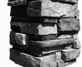 Искусственный камень White Hills 150-85 Уайт Клиффс угол 10x28,5x10 (8,5x24x10)