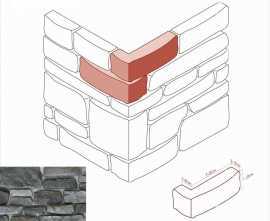 Искусственный камень White Hills 703-85 Тевиот Угол 7-30 x 4-20