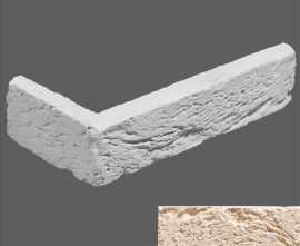 Искусственный камень Leonardo Stone Угловой элемент Сен-Жермен 404,5/9x5x1,5