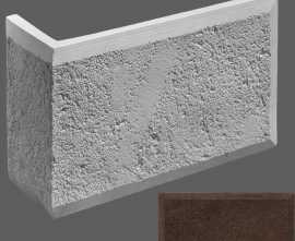 Искусственный камень Leonardo Stone Угловой элемент Рим 910 39/12x25x3