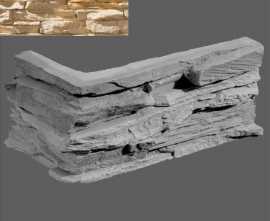 Искусственный камень Leonardo Stone Угловой элемент Перуджа 055 20/10x10x3,5