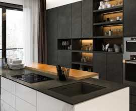 Керамогранит Obsidian Black Delfone