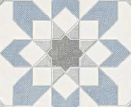 Керамогранит Harmony 39600 Doha Blue Flower SP/22,3 22,3x22,3