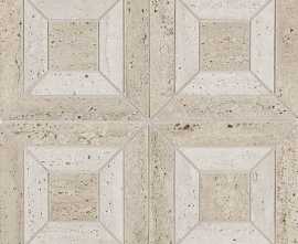 Мозаика FAP Ceramiche fTQU Materia Classica Beige Bianco Icon C Mosaico 30x30